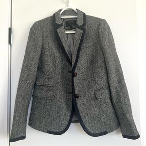 J. Crew Herringbone Blazer
